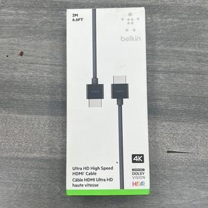 Belkin Ultra HD High Speed HDMI Cable, 2M, black